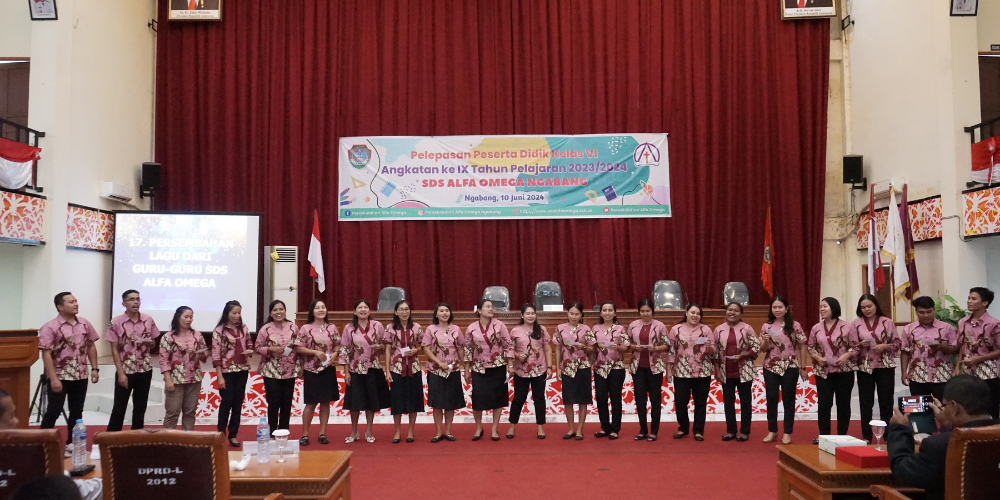 Meriah dan Penuh Makna: Pelepasan Siswa Siswi Kelas 6 SDS Alfa Omega Meriah dan Penuh Makna: Pelepasan Siswa Siswi Kelas 6 SDS Alfa Omega